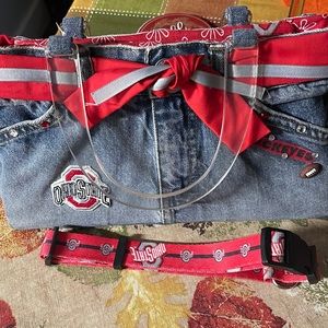 Jean Buckeye purse - 4x7x12 is SIZE